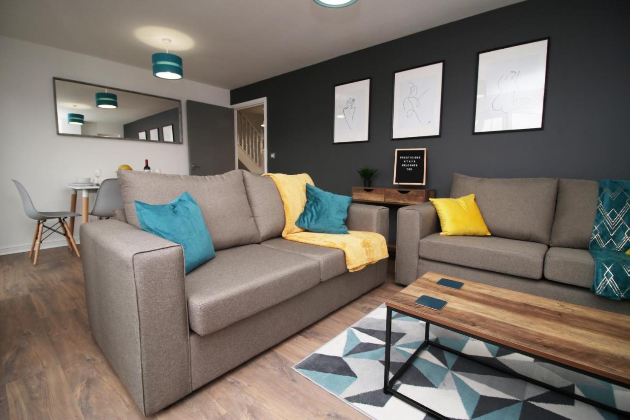 Delft - Spacious Home, High Speed Wi-Fi, Free Parking, Terrace 史云顿 外观 照片